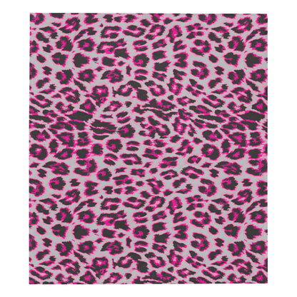 Leopard Pattern Print Design 02 Premium Quilt