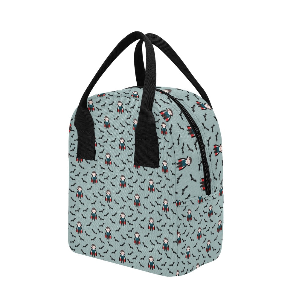 Vampire Print Design LKS304 Insulated Lunch Bag