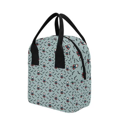 Vampire Print Design LKS304 Insulated Lunch Bag