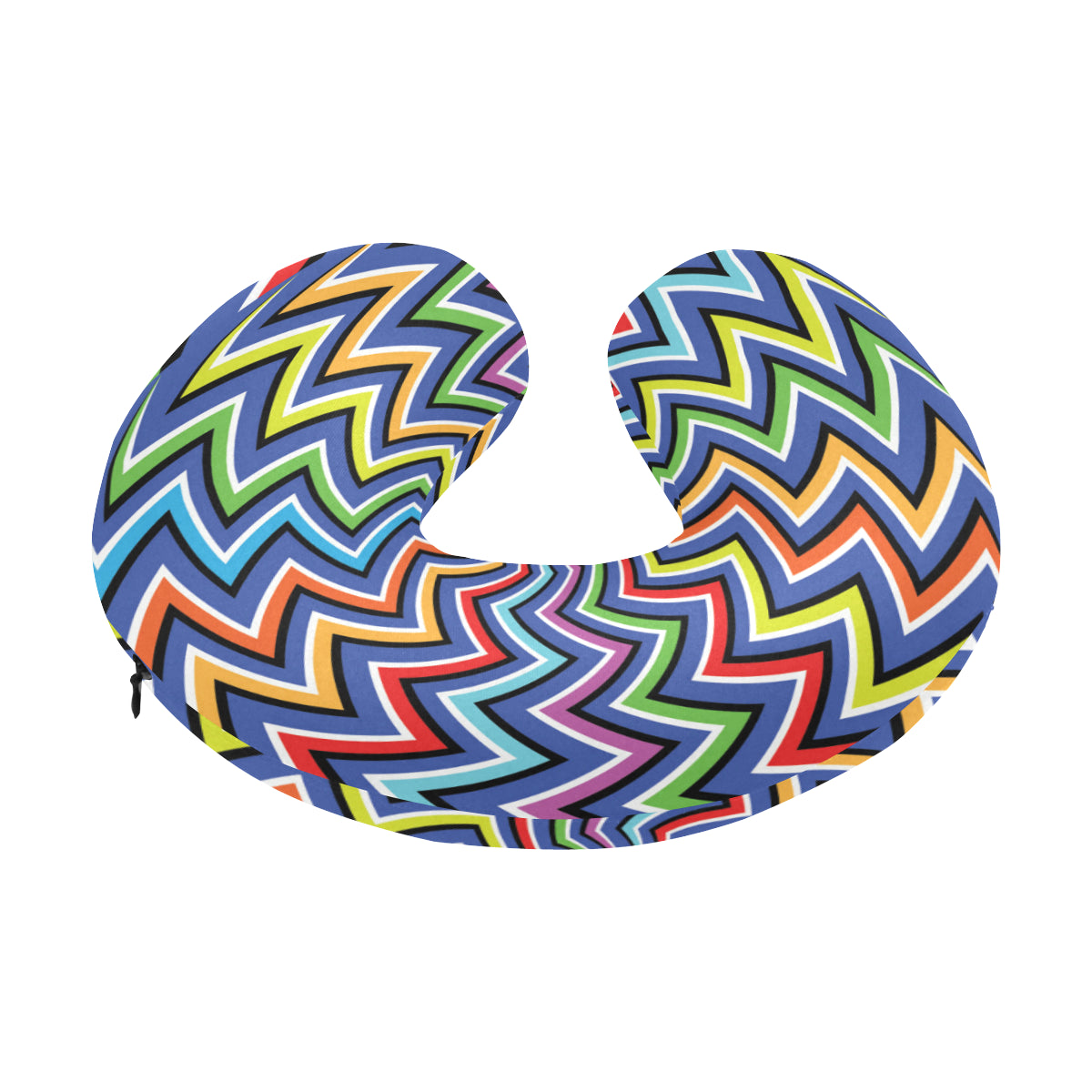 Optical illusion Pattern Print Design A02 U-Shaped Travel Neck Pillow