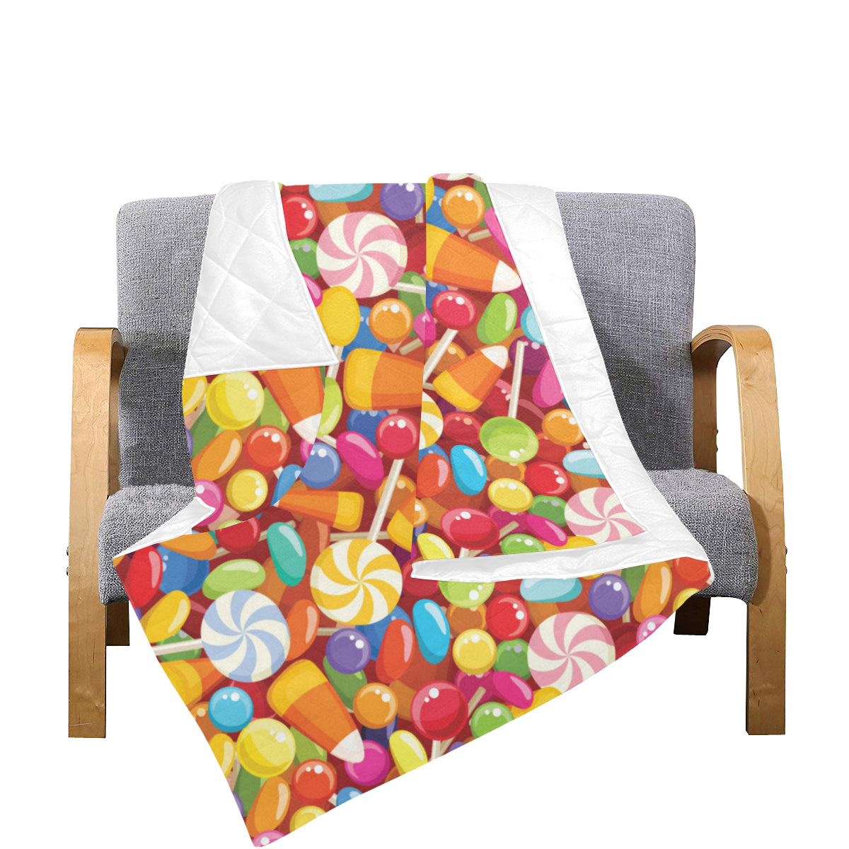 Candy Pattern Print Design 02 Premium Quilt