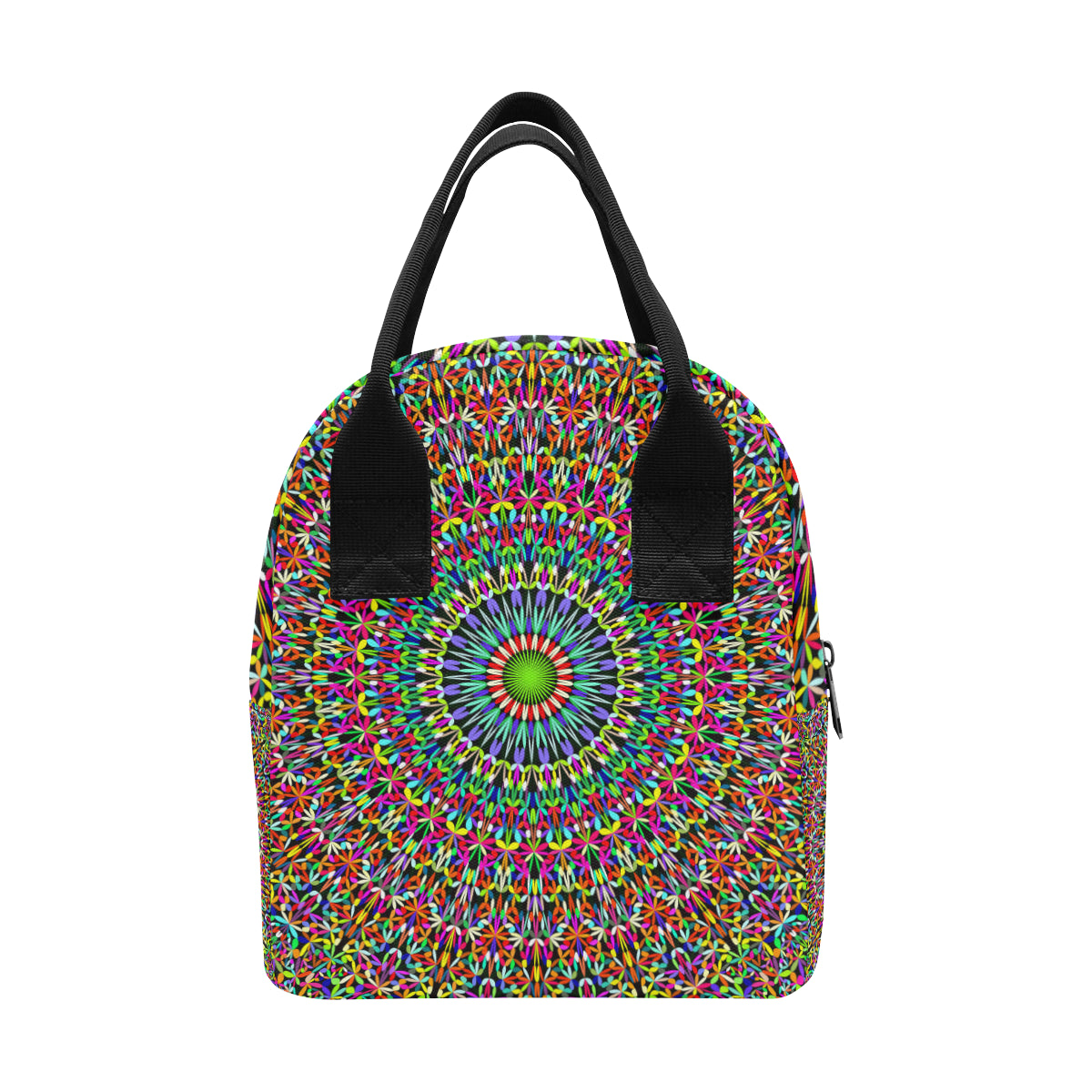 Bohemian Colorful Style Print Insulated Lunch Bag