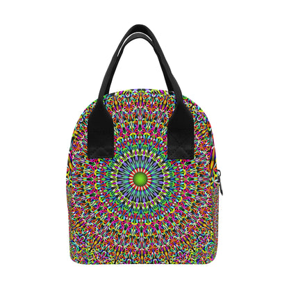 Bohemian Colorful Style Print Insulated Lunch Bag