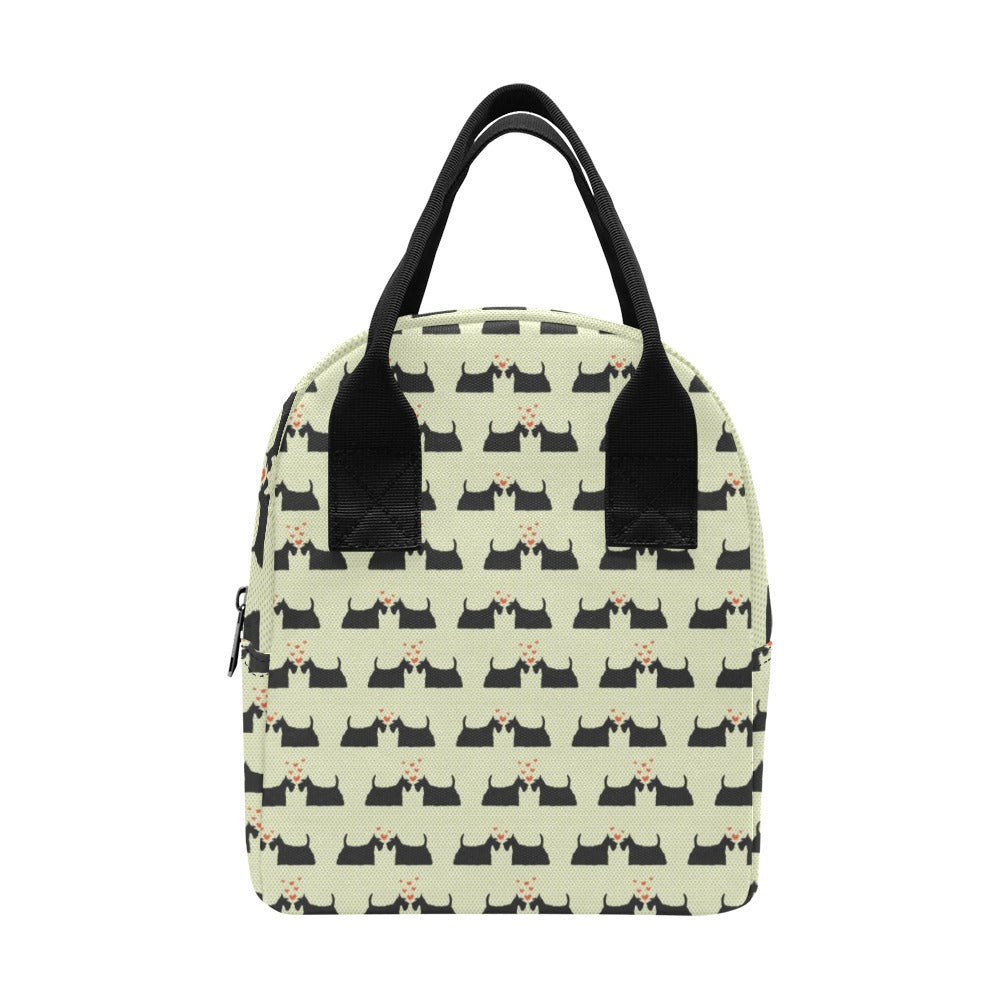 Scottish Terriers Print Design LKS304 Insulated Lunch Bag