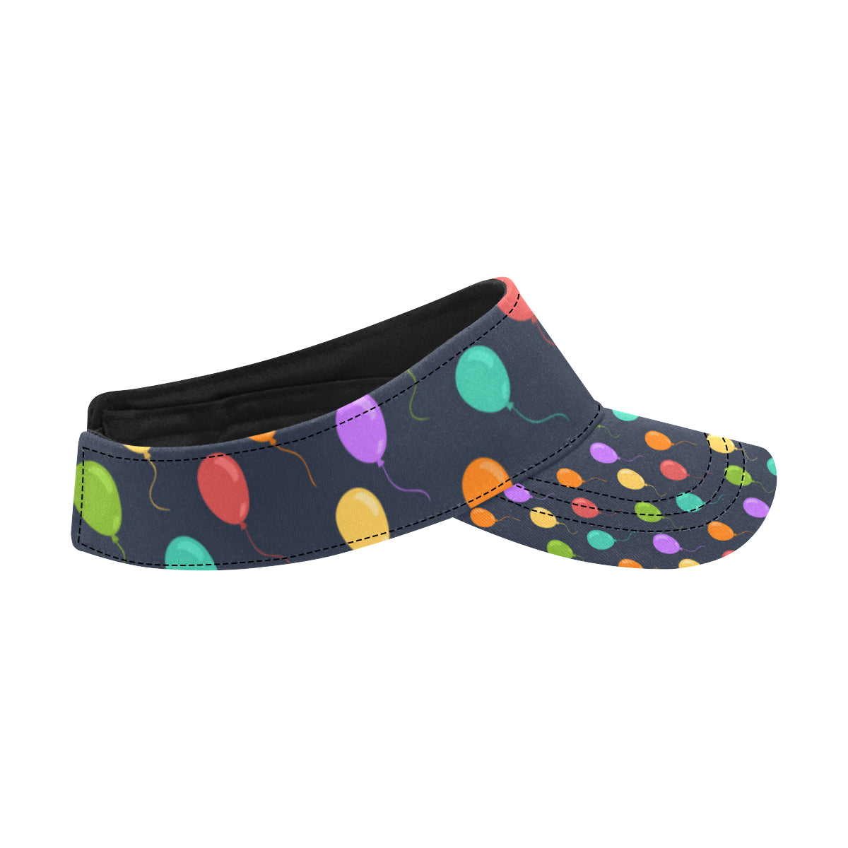 Ballon Colorful Pattern Print Design 03 Unisex Sun Visor