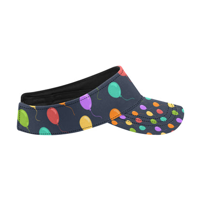 Ballon Colorful Pattern Print Design 03 Unisex Sun Visor