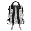 Samoan Style Print Design LKS301 Diaper Bag Backpack