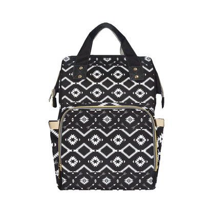 Native Pattern Print Design A04 Diaper Bag Backpack