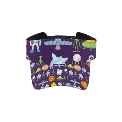 Alien Astronaut Planet Unisex Sun Visor
