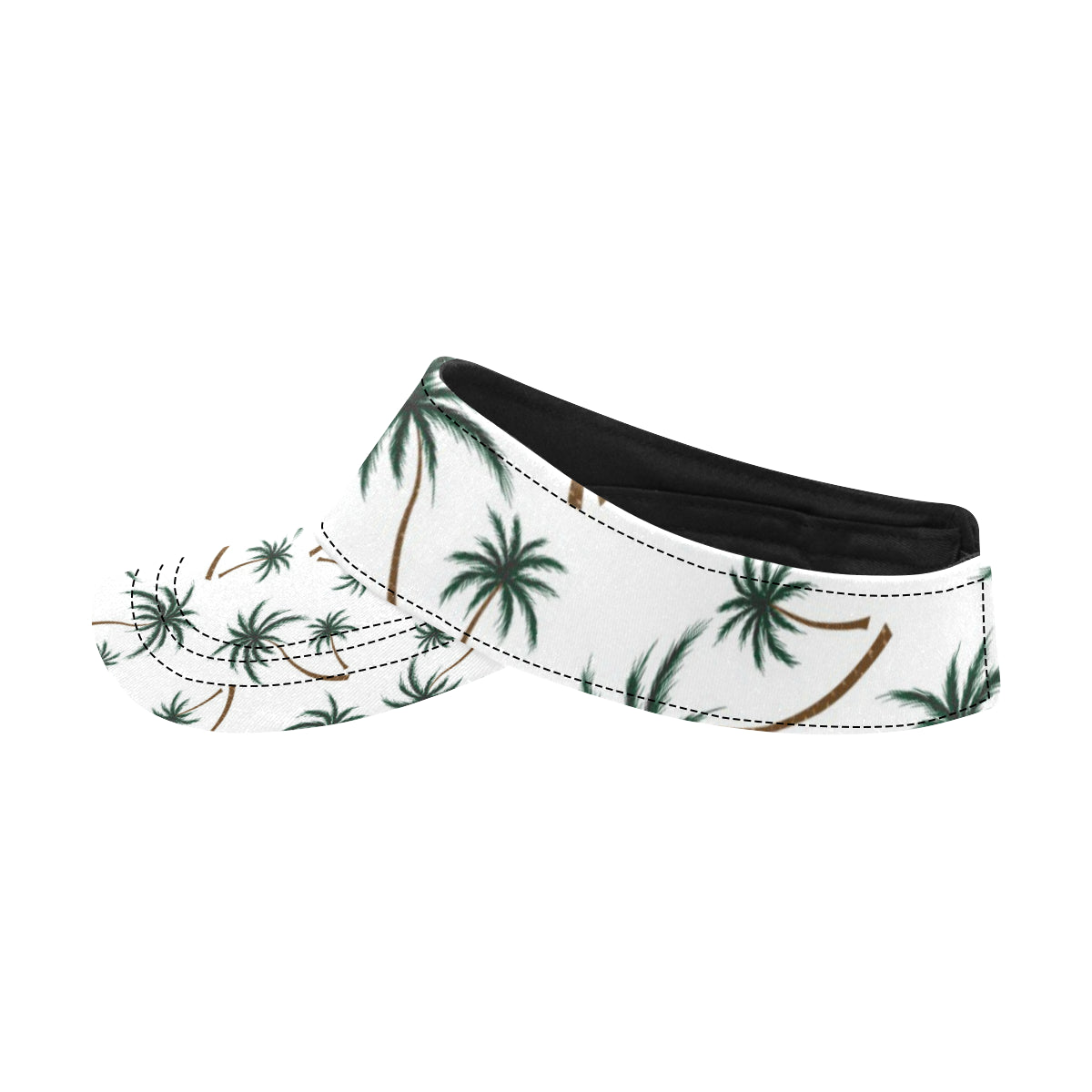 Palm Tree Pattern Print Design PT07 Unisex Sun Visor