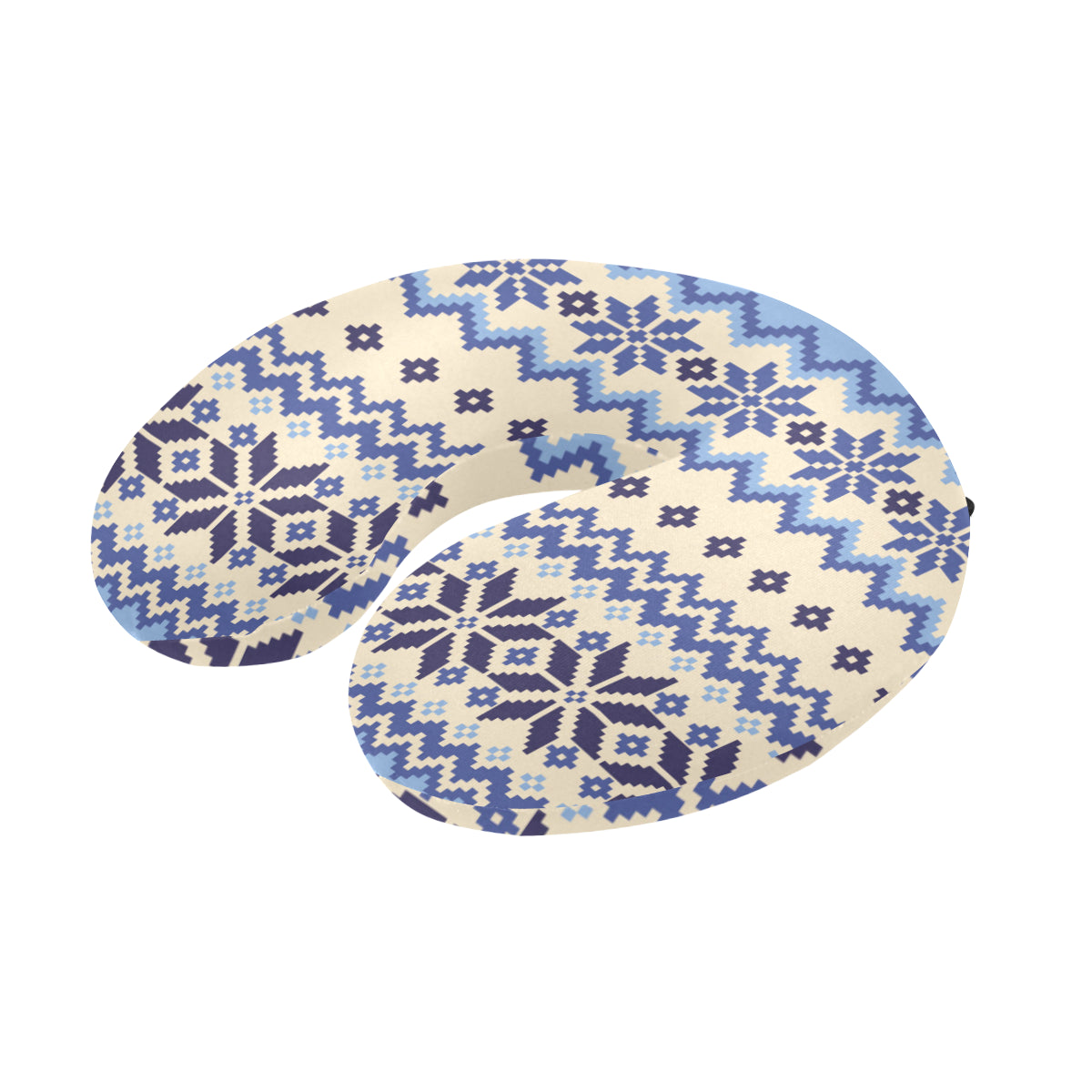 Nordic Pattern Print Design A03 U-Shaped Travel Neck Pillow