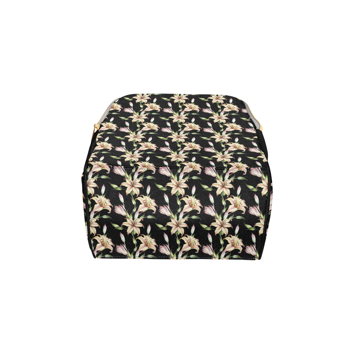 Lily Pattern Print Design LY05 Diaper Bag Backpack