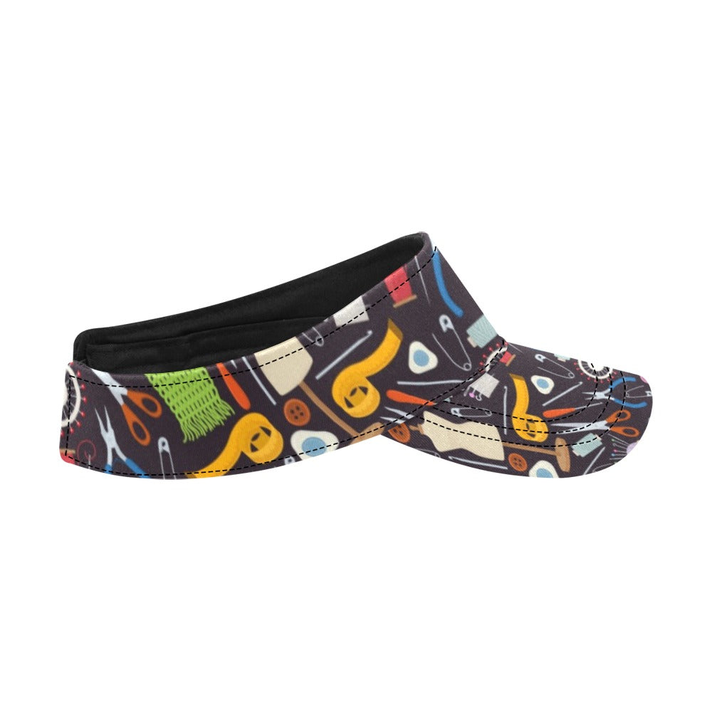 Sewing Equipment Print Design LKS308 Unisex Sun Visor