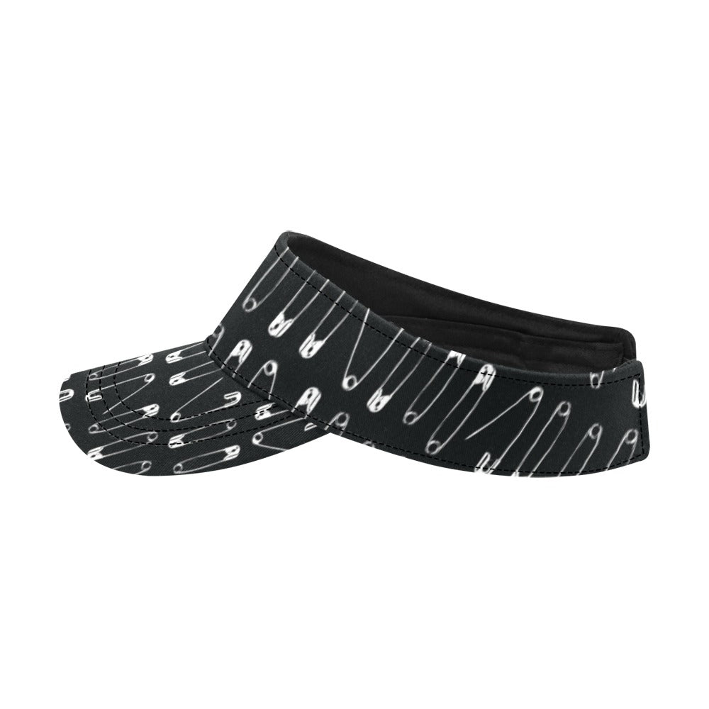 Safety Pin Print Design LKS302 Unisex Sun Visor