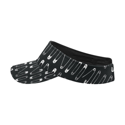 Safety Pin Print Design LKS302 Unisex Sun Visor
