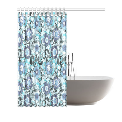 Carnations Pattern Print Design CN04 Shower Curtain