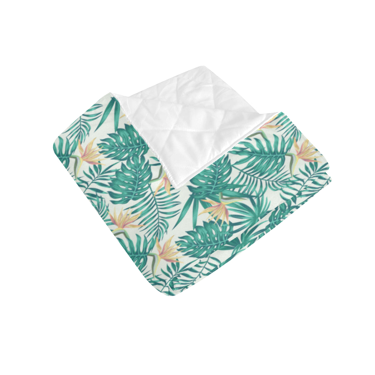 Bird Of Paradise Pattern Print Design 05 Premium Quilt
