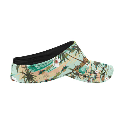 Pacific island Pattern Print Design A03 Unisex Sun Visor
