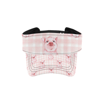 Pig Baby Pattern Print Design 01 Unisex Sun Visor