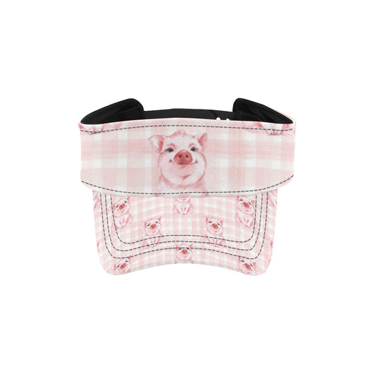 Pig Baby Pattern Print Design 01 Unisex Sun Visor