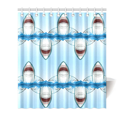 Shark Bite Shower Curtain