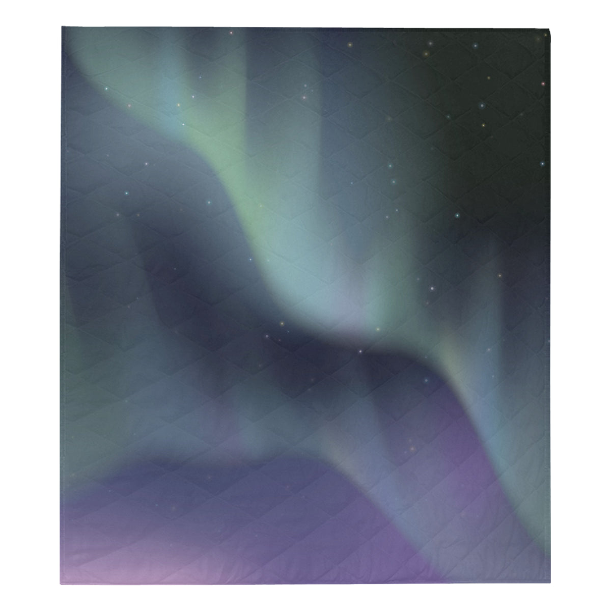 Aurora Borealis Pattern Print Design 01 Premium Quilt