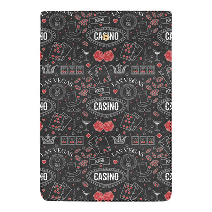 Casino Pattern Print Design 04 Women's Trifold Wallet