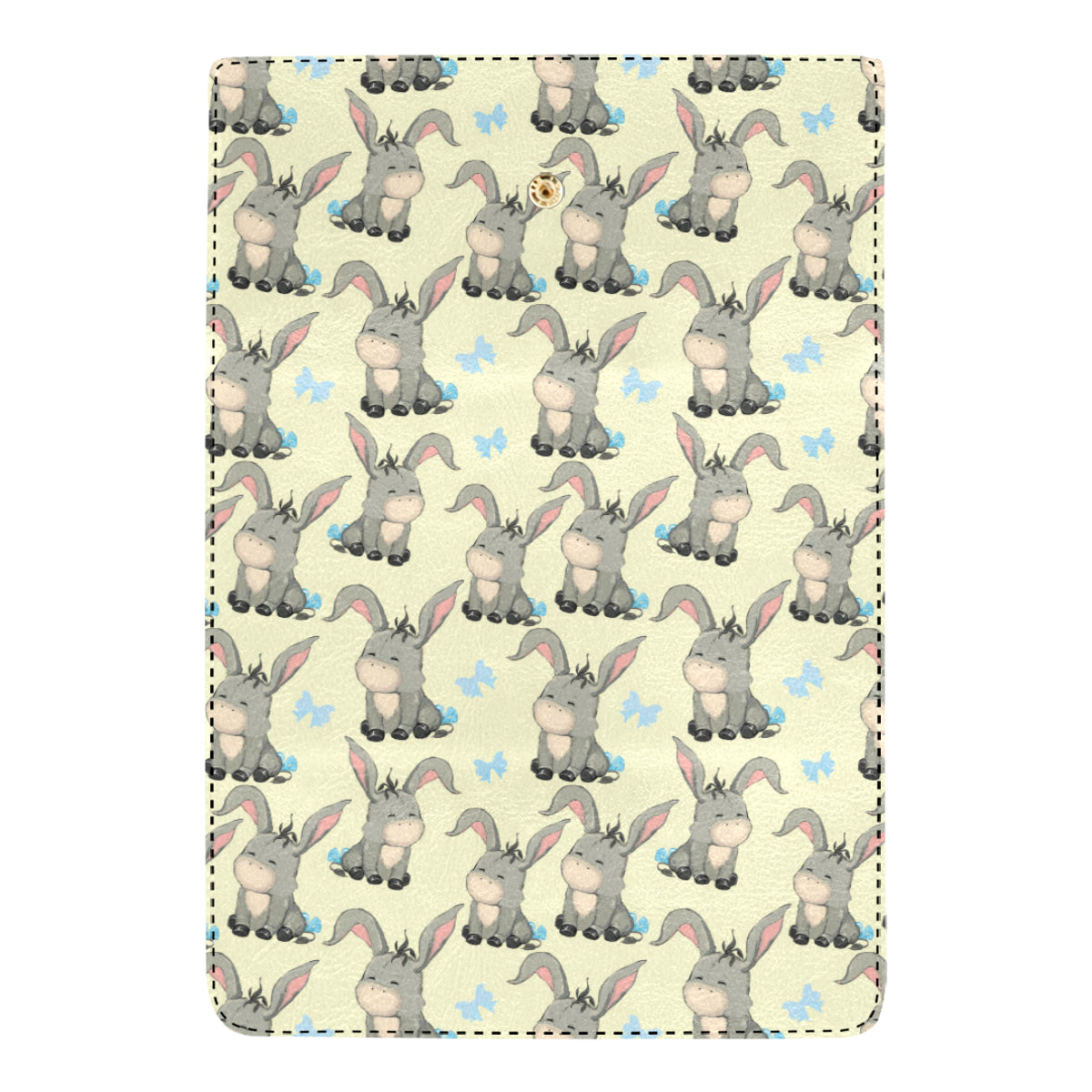 Donkey Baby Pattern Print Design 02 Women's Trifold Wallet