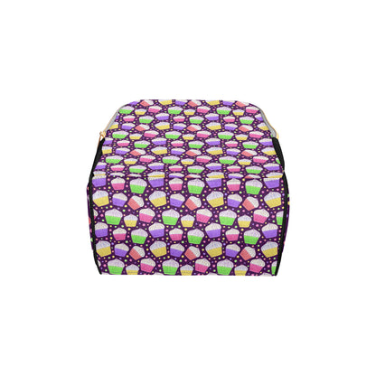 Cupcake Pattern Print Design CP07 Diaper Bag Backpack