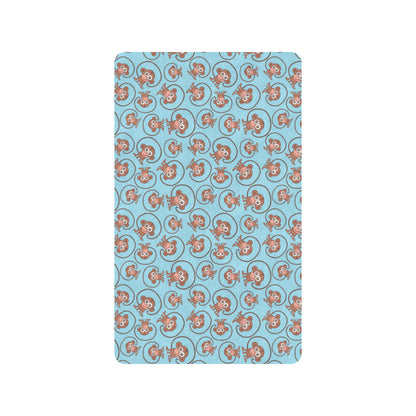 Monkey Cute Design Themed Print Rubber Doormat