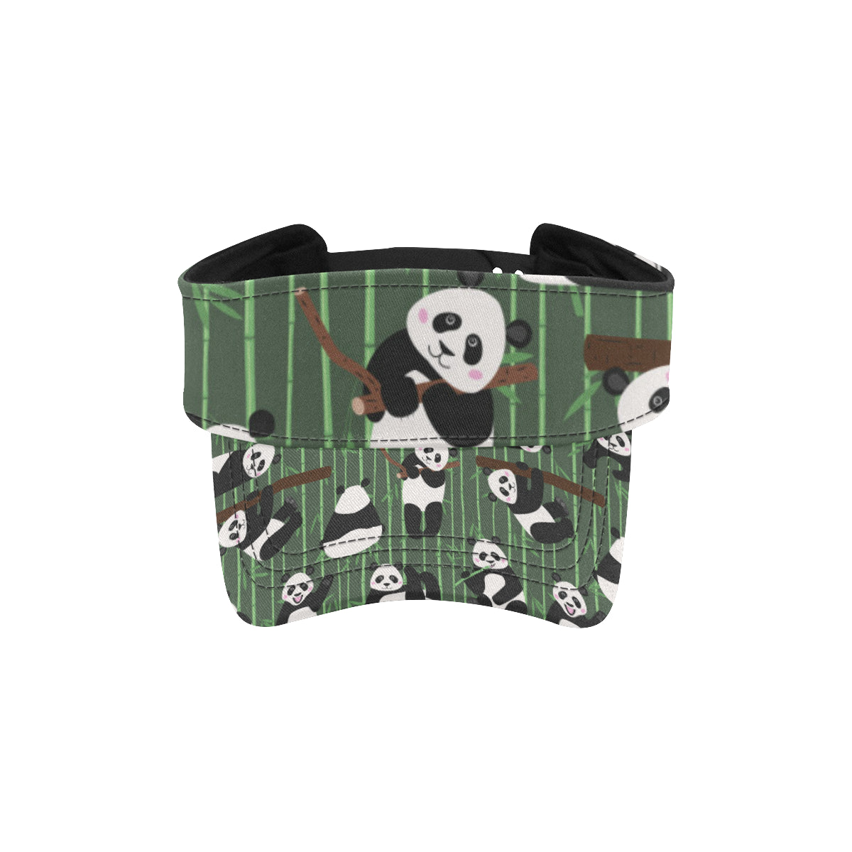 Panda Pattern Print Design A04 Unisex Sun Visor