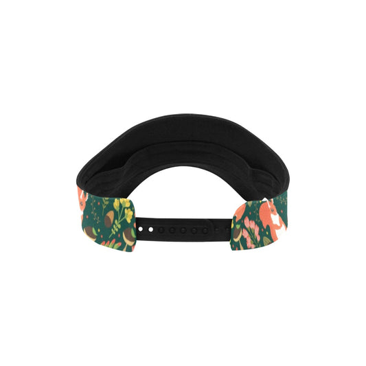 Squirrel Print Design LKS302 Unisex Sun Visor