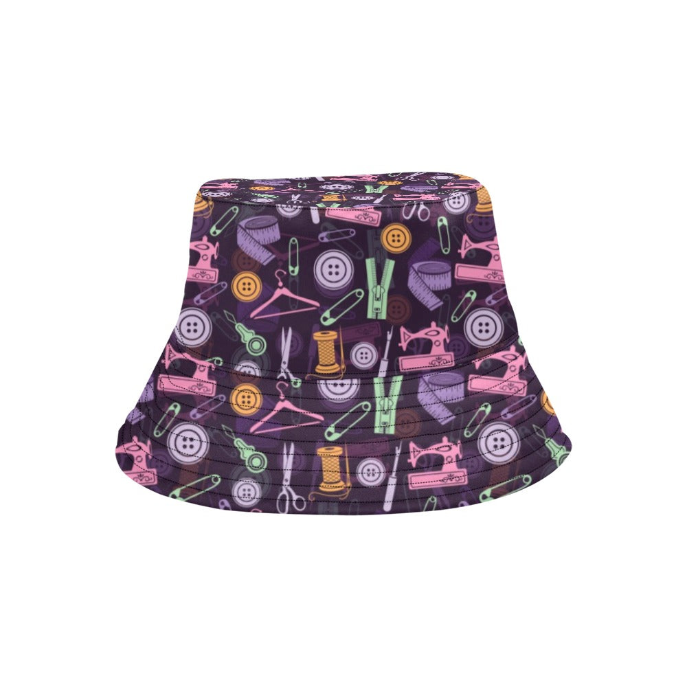 Sewing Equipment Print Design LKS306 Unisex Bucket Hat