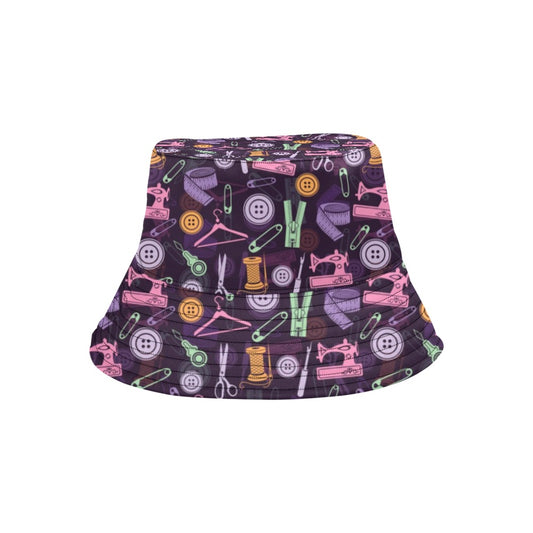 Sewing Equipment Print Design LKS306 Unisex Bucket Hat