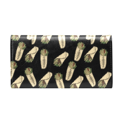 Burrito Print Design LKS303 Women's Trifold Wallet