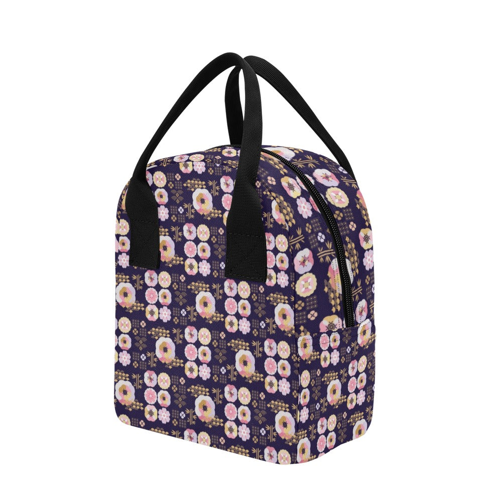 Sakura Japan Style Print Design LKS302 Insulated Lunch Bag