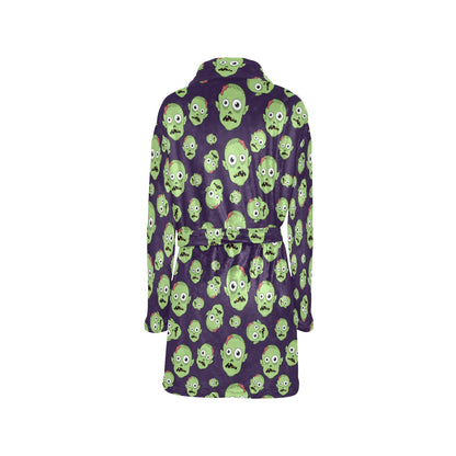 Zombie Print Design LKS303 Women's Fleece Robe