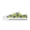 Olive Print Design LKS301 Women's White Low Top Shoes