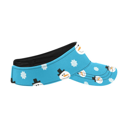 Snowman Print Design LKS303 Unisex Sun Visor