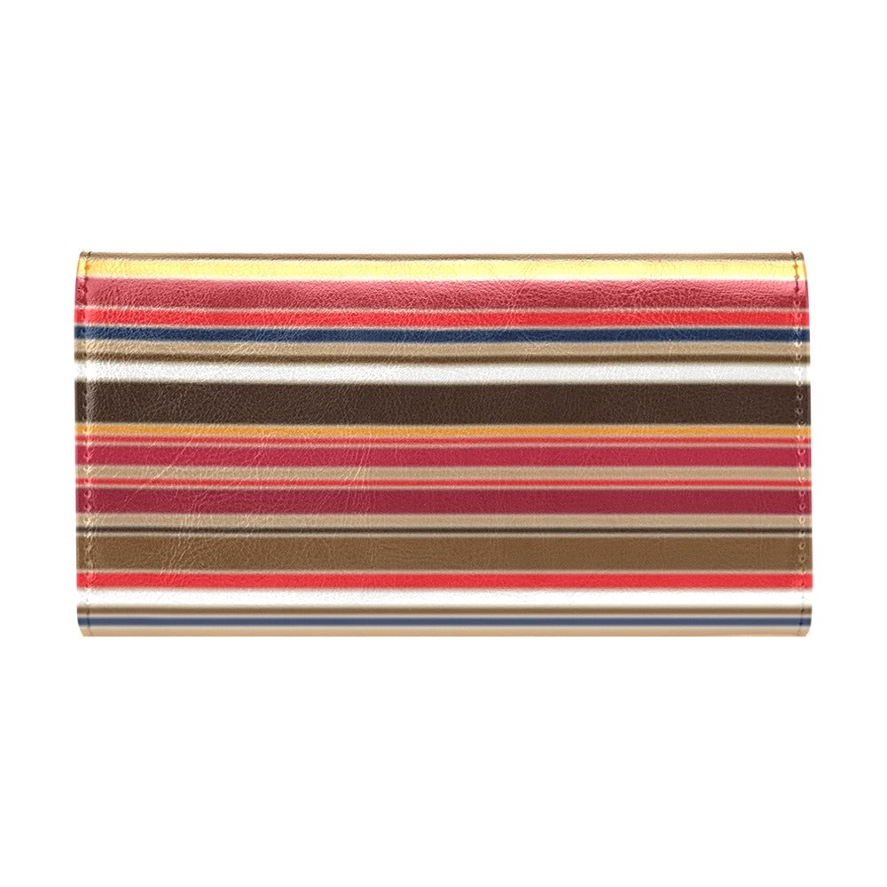 Serape Print Design LKS301 Women's Trifold Wallet