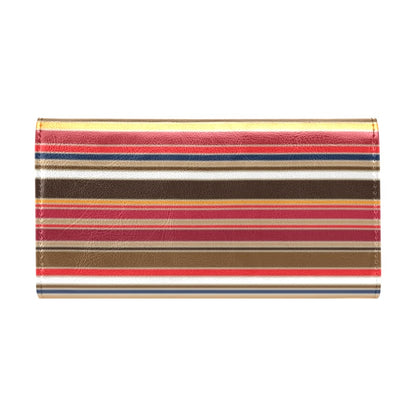 Serape Print Design LKS301 Women's Trifold Wallet