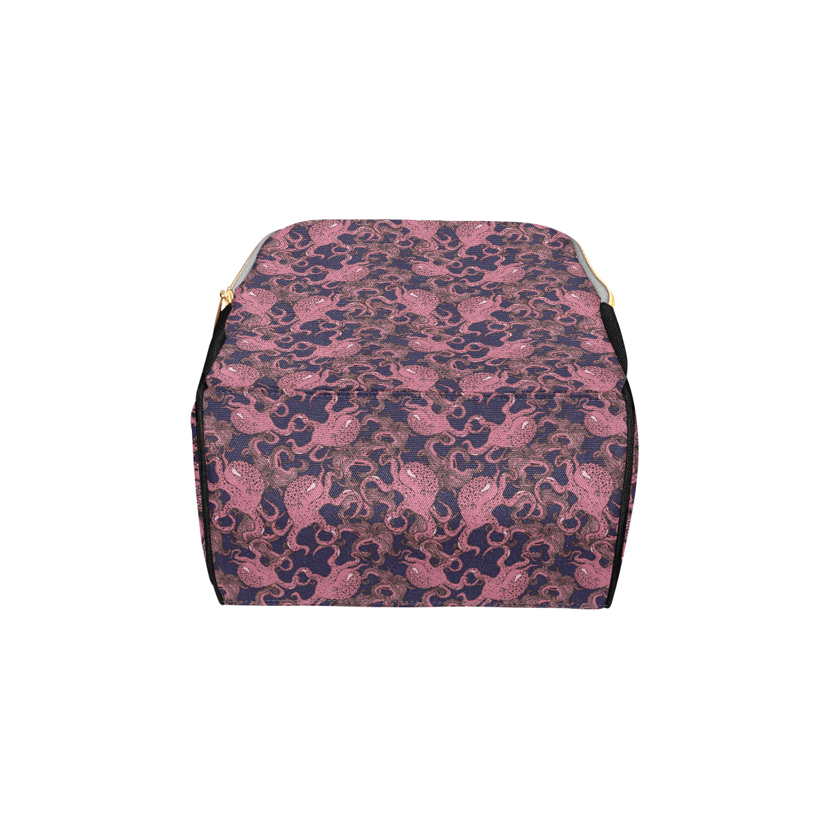 Octopus Pattern Print Design A03 Diaper Bag Backpack