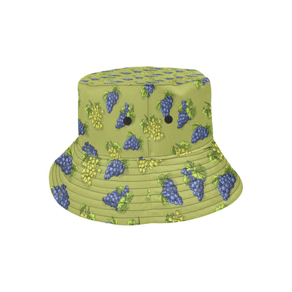 Grape Pattern Print Design GP08 Unisex Bucket Hat