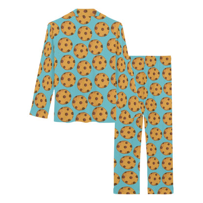 Cookie Pattern Print Design 01 Women's Long Pajama Set