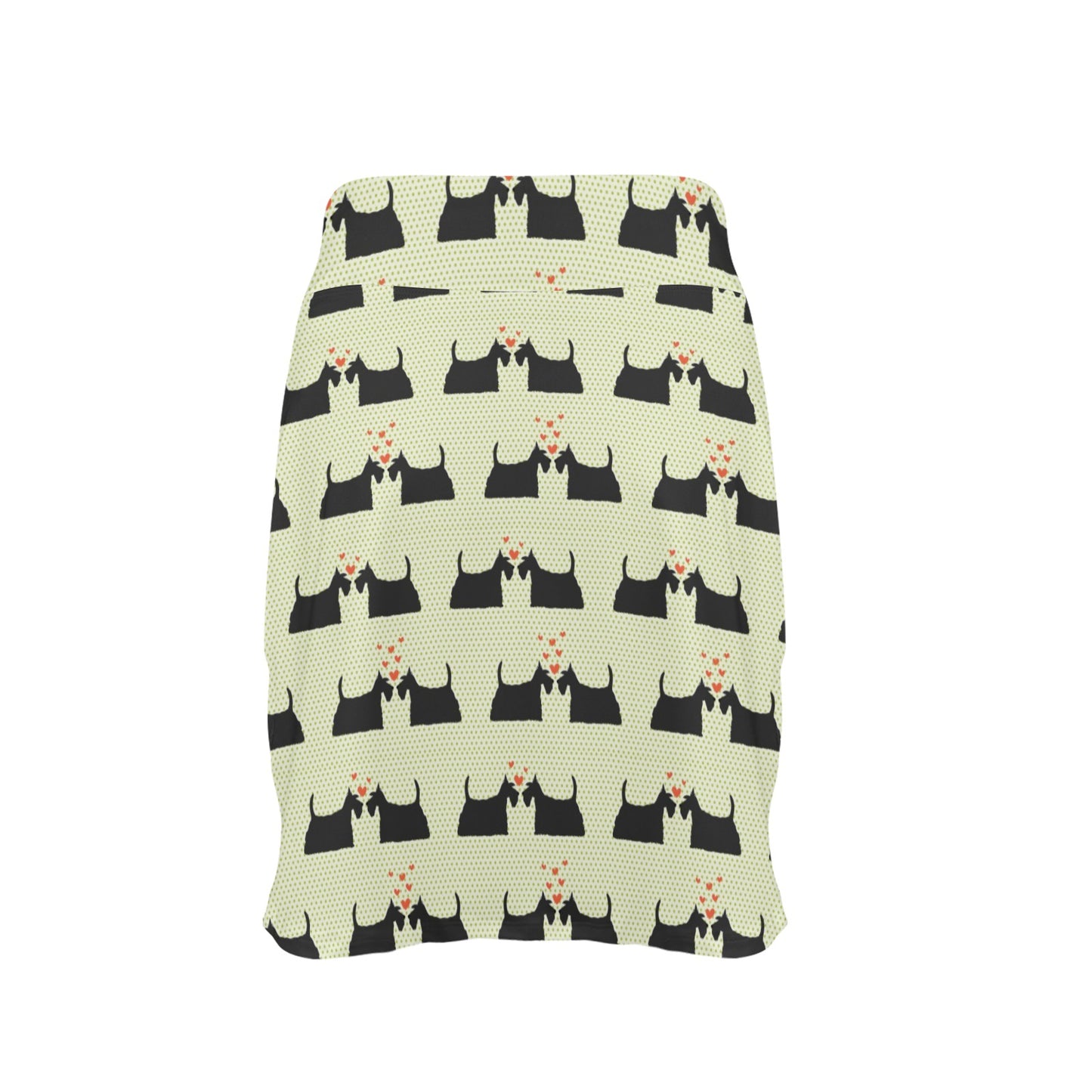 Scottish Terriers Print Design LKS304 17" Golf & Pickleball Skort with Pockets