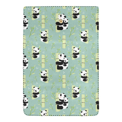 Panda Pattern Print Design A03 Women's Trifold Wallet