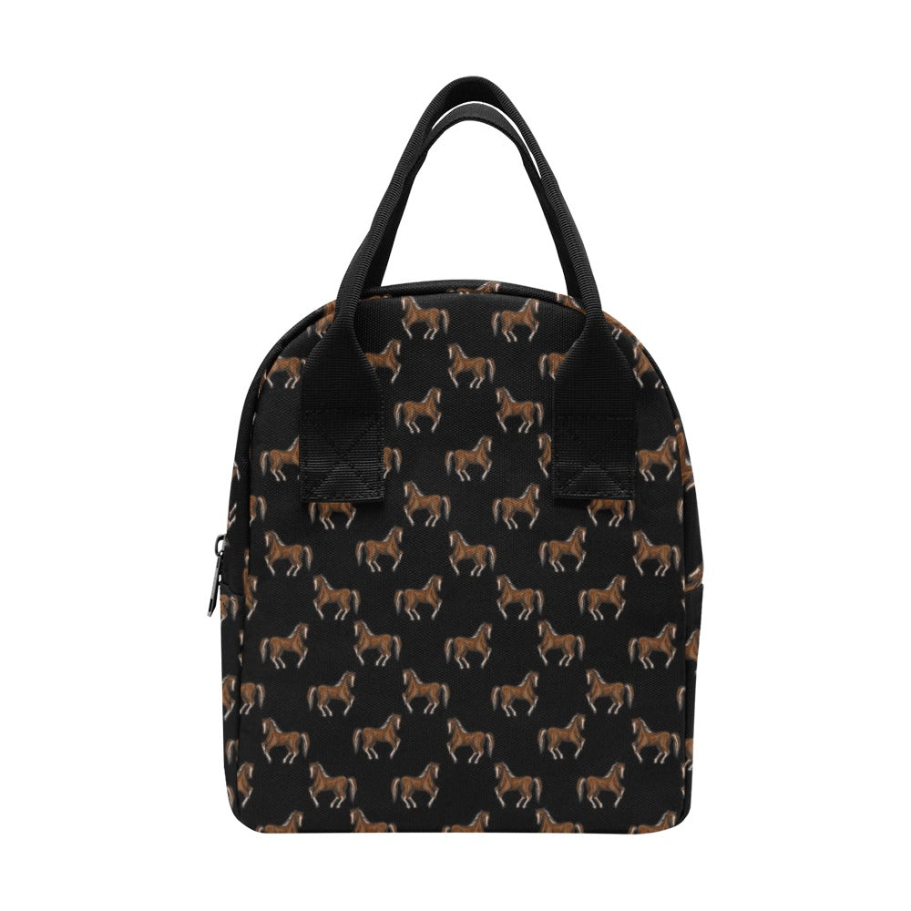 Horse Print Design LKS3010 Insulated Lunch Bag