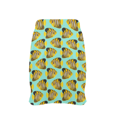 Angelfish Print Design LKS402 17" Golf & Pickleball Skort with Pockets