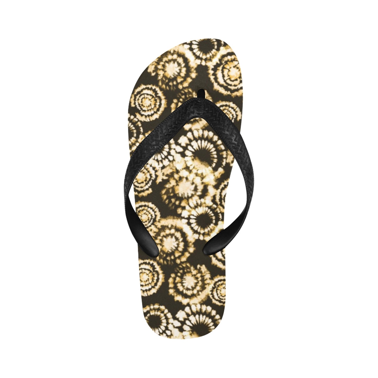 Tie Dye Print Design LKS307 Flip Flops