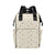 Russell Terriers With Bone Print Design LKS302 Diaper Bag Backpack